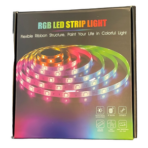 Multicolor RGB LED Strip Light, 150ft, 2 Boxes